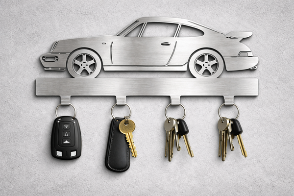 Classic Porsche Key Holder