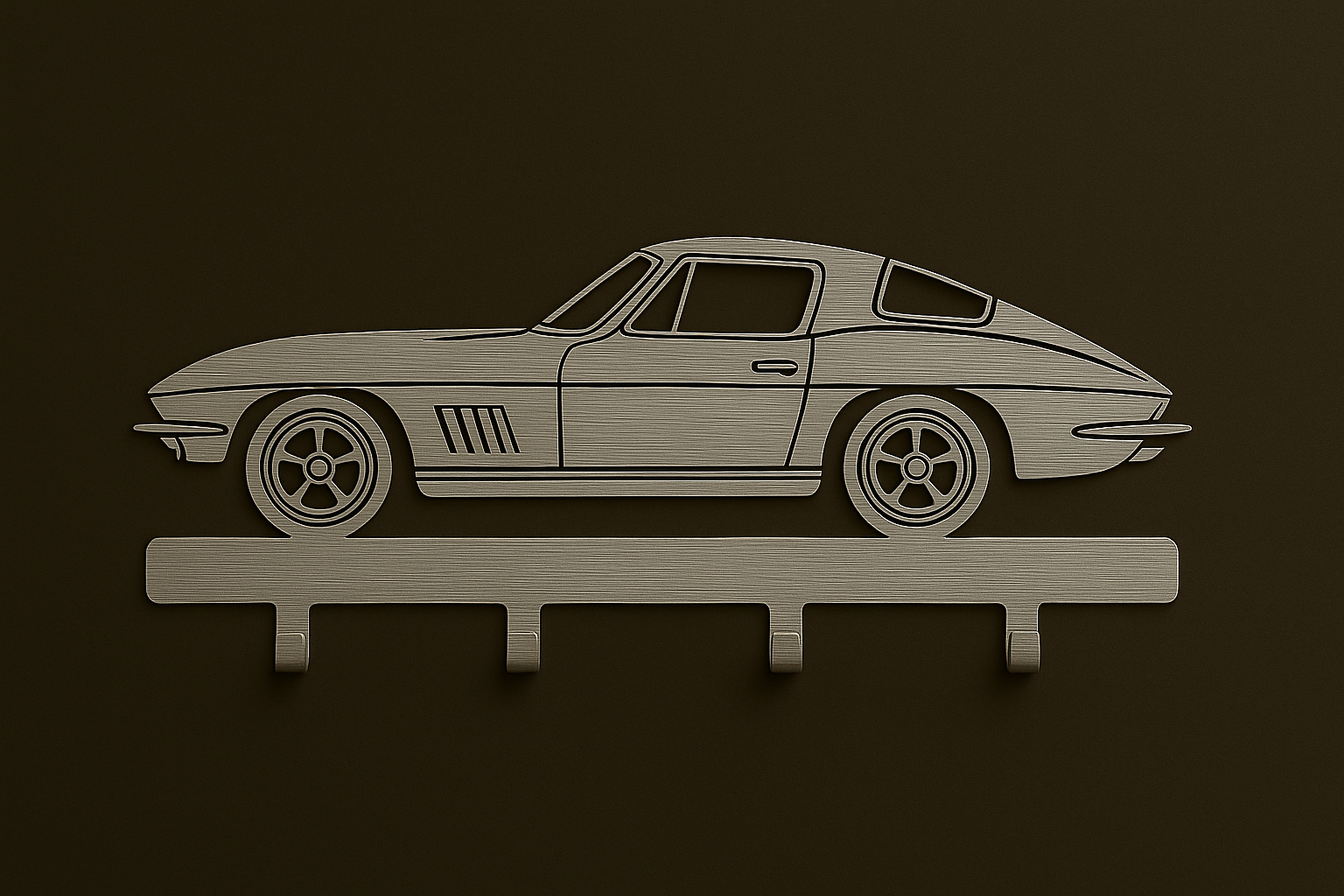 Chevy Corvette C2 Key Holder