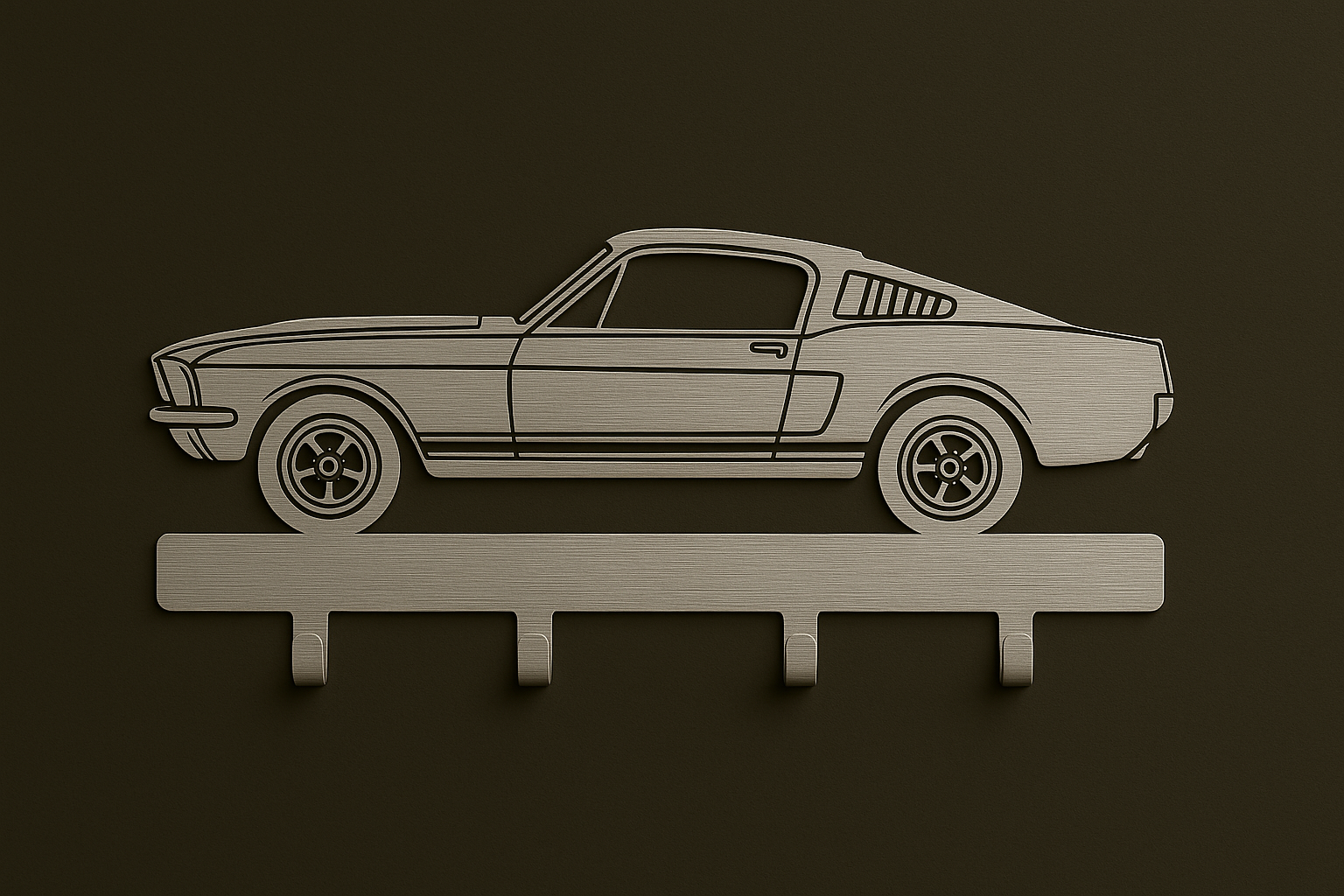 Classic Mustang Key Holder