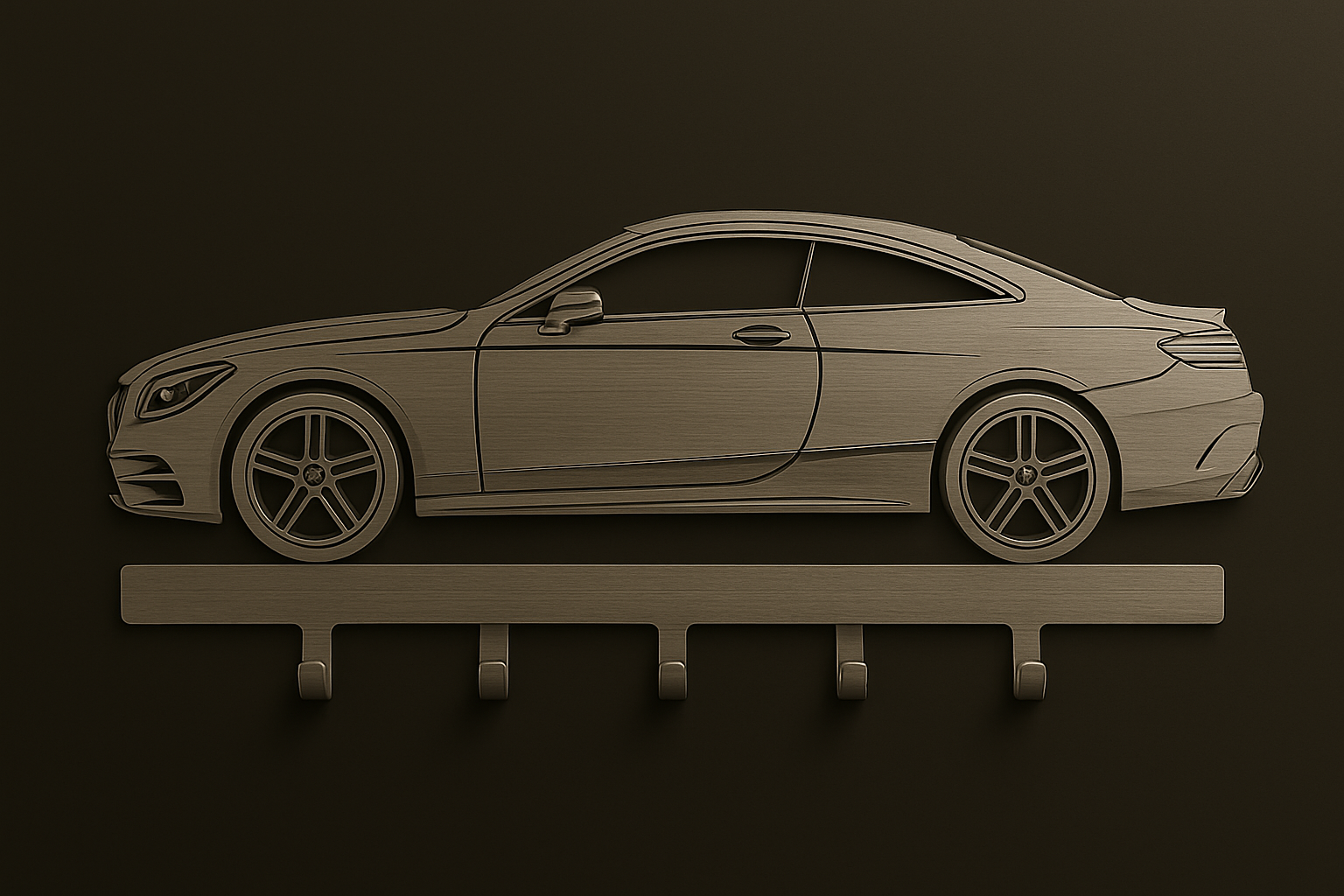 Mercedes Benz S63 Coupe Key Holder