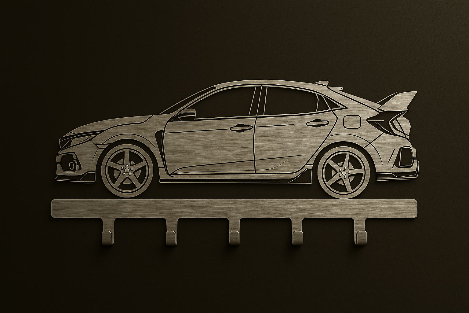 Type R FK8 Key Holder