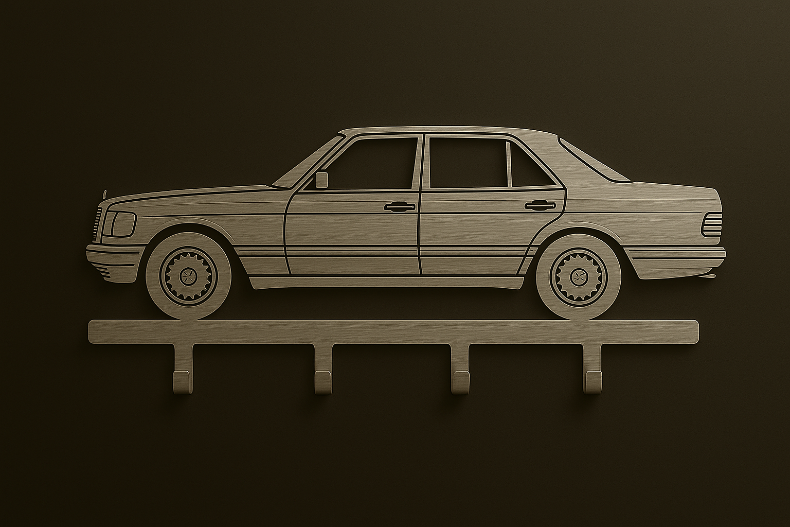 Merc 560SEL Key Holder