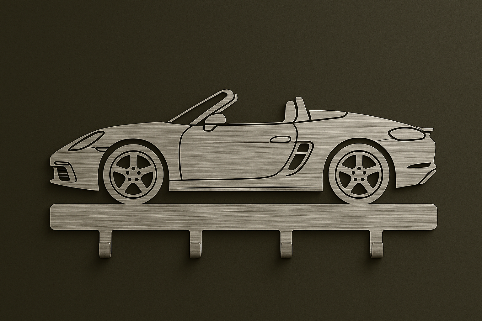 718 Boxster Key Holder