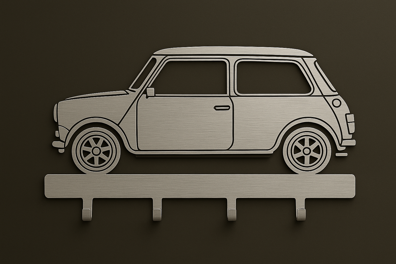 Mini Cooper Mr. Bean Key Holder