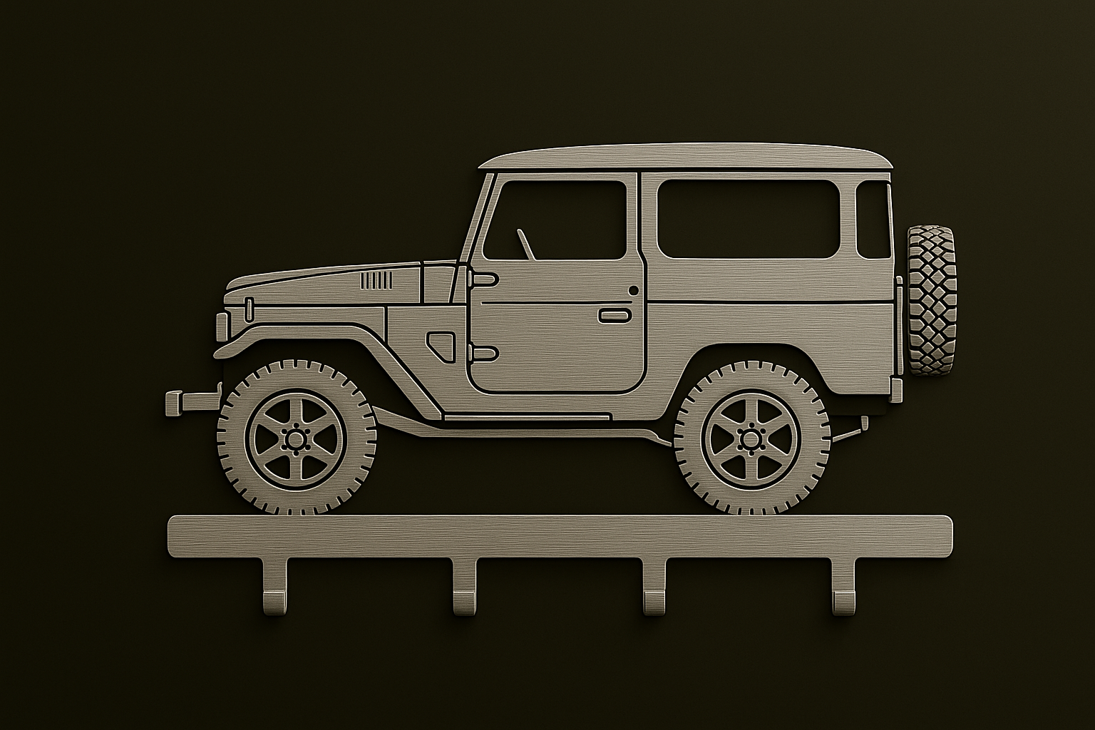 Toyota FJ40 Classic Key Holder