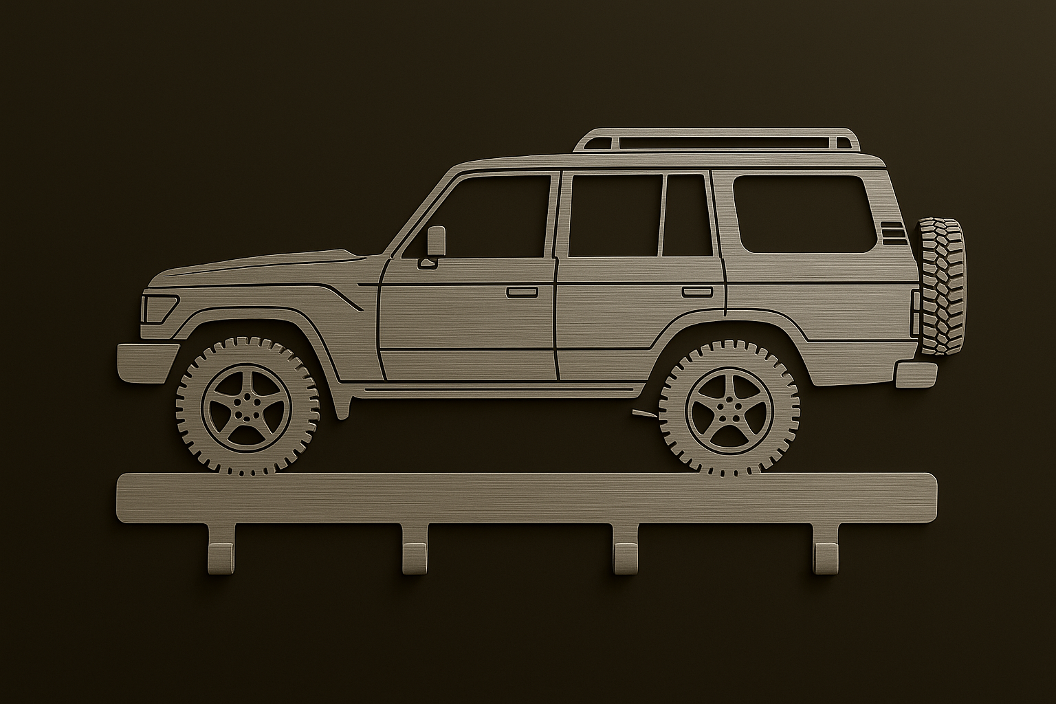 Land Cruiser 76 Key Holder