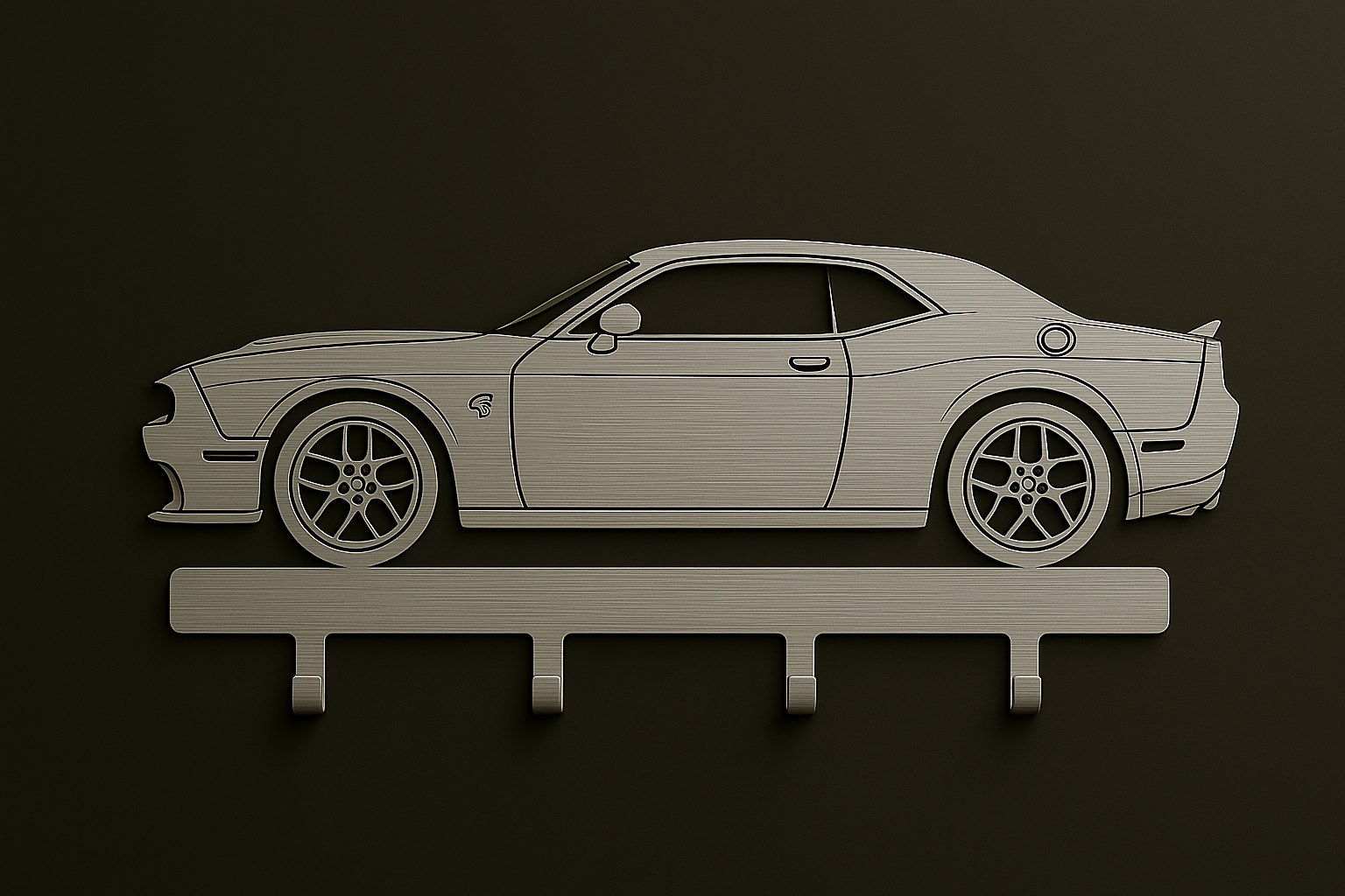 Dodge Challenger Key Holder