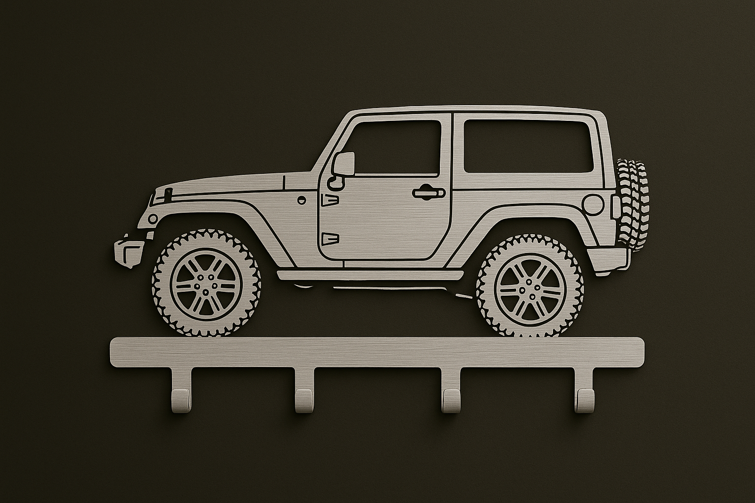 Jeep Wrangler Key Holder