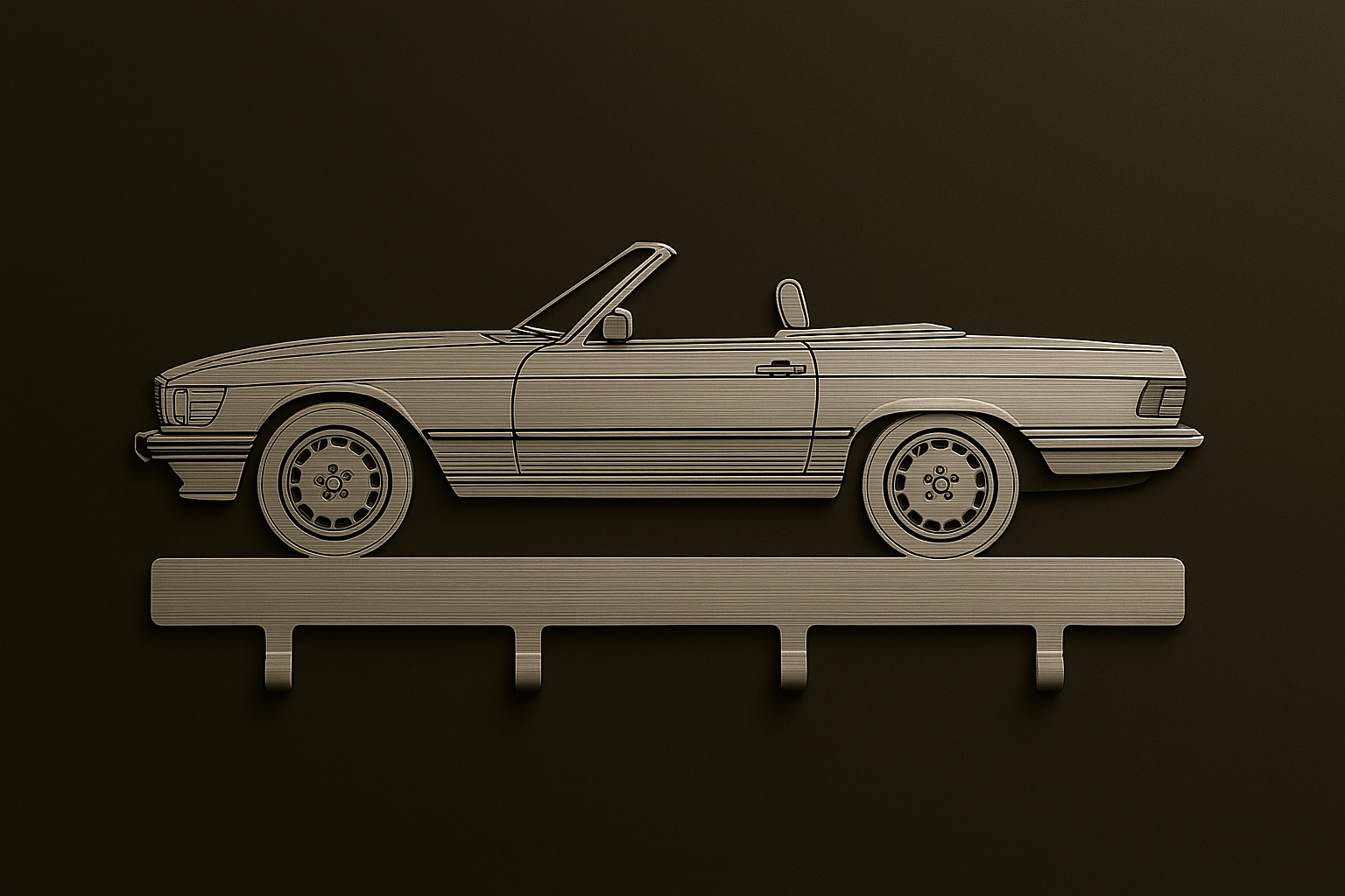 Mercedes 560SL Convertible Key Holder