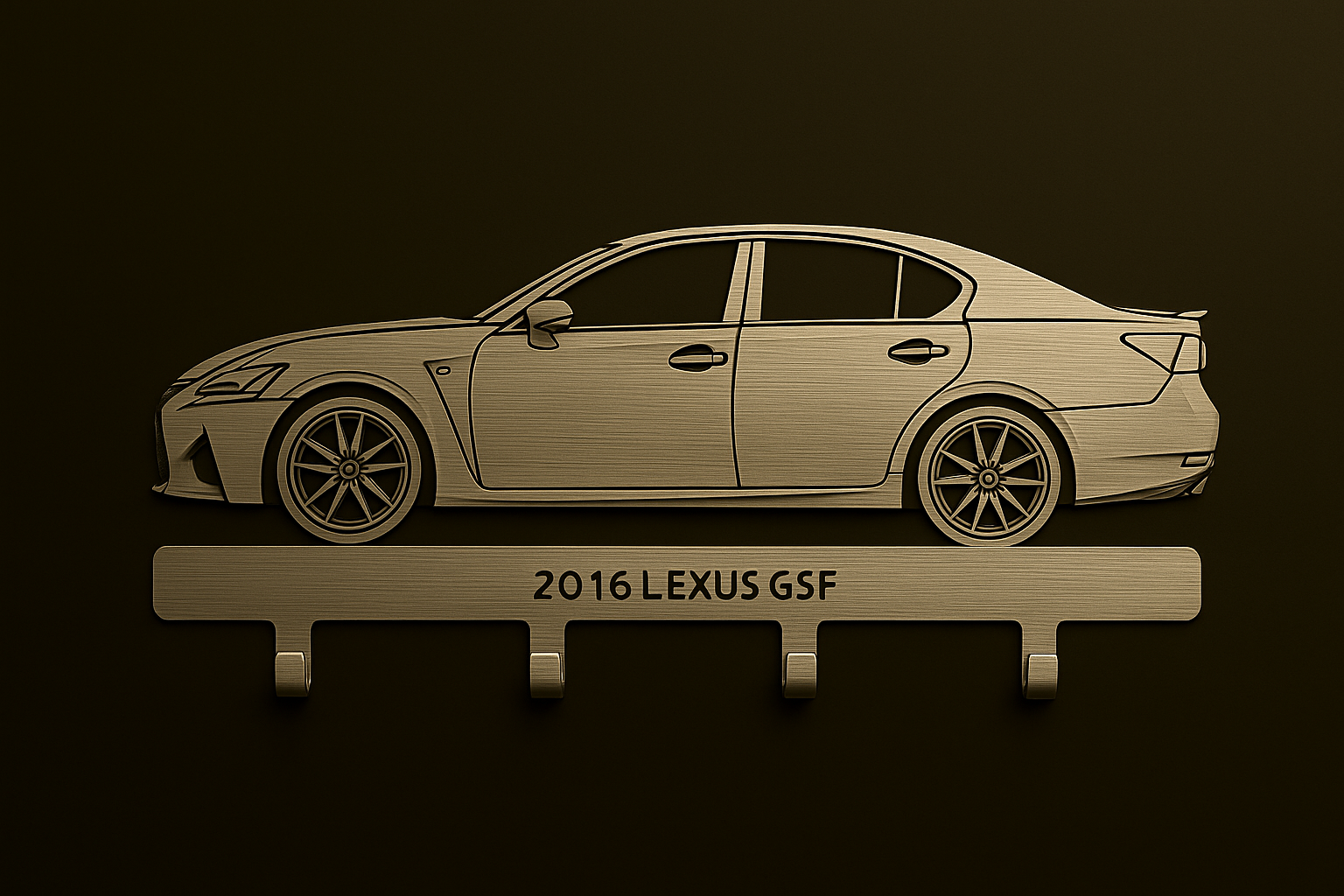 Lexus GSF Key Holder