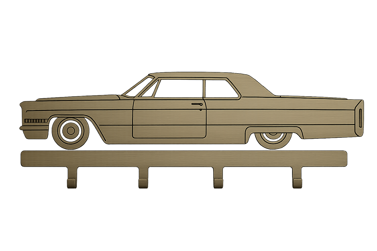 Classic Cadillac Key Holder